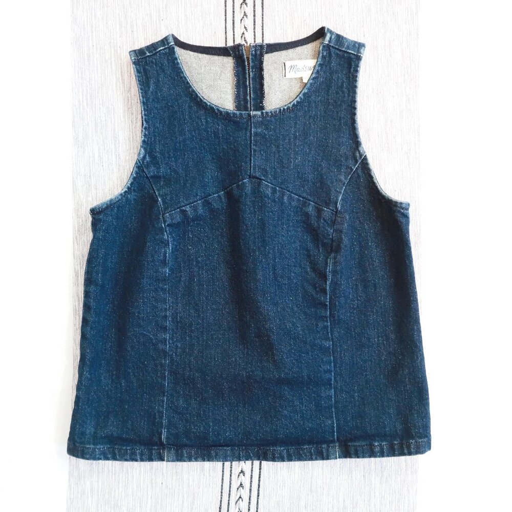 Madewell Denim Minimalist Sleeveless Tank | XS